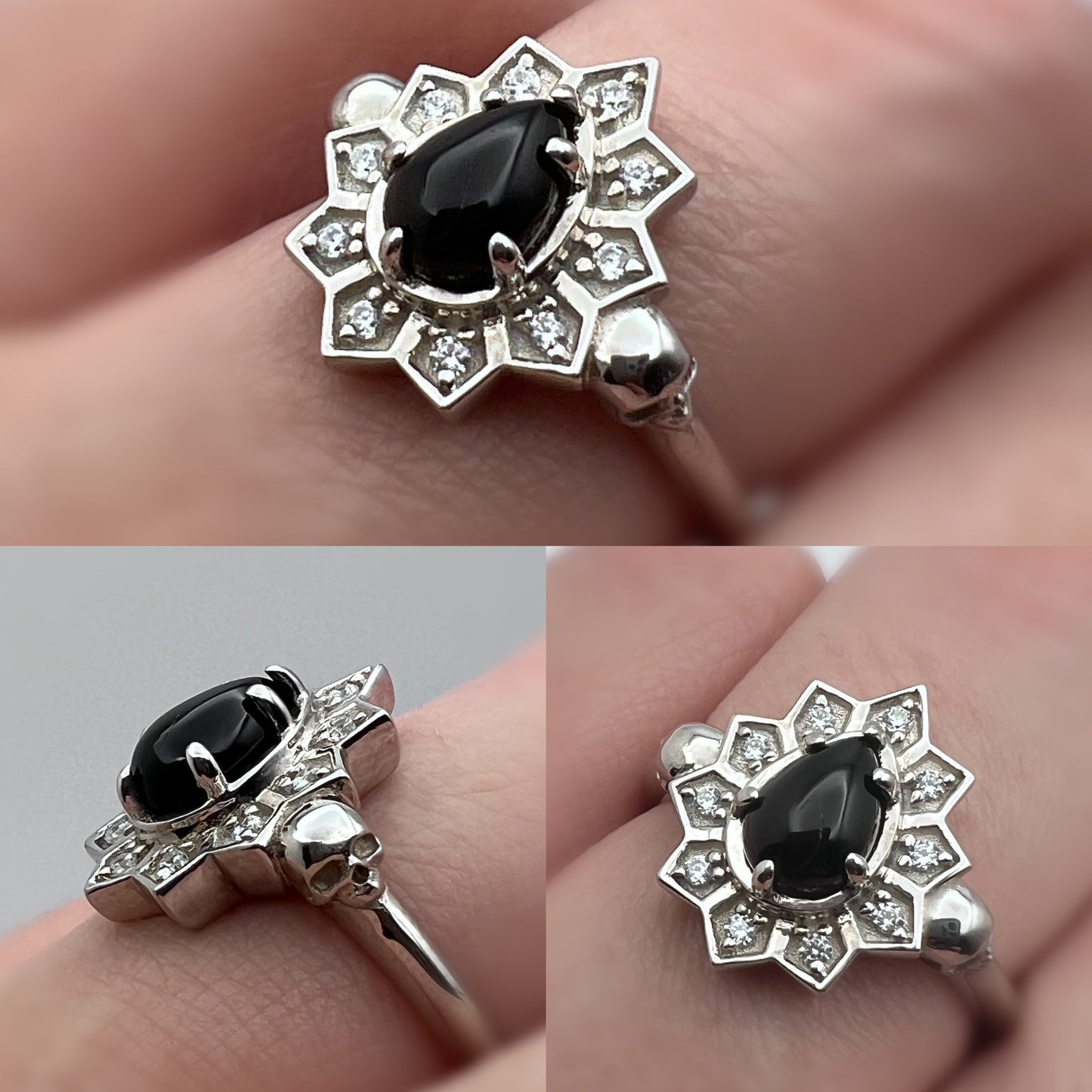 Pear Starburst Ring-UDINC0740