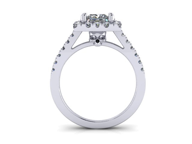 Secret Skull Engagement Ring- UDINC0686