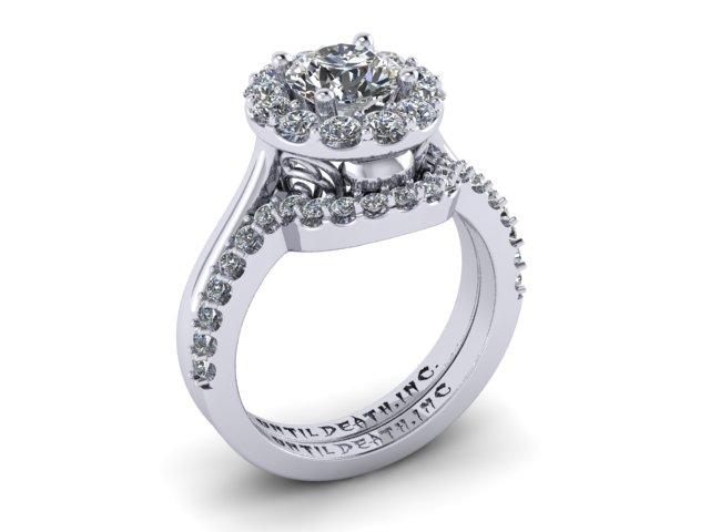 Contour Wedding Band-UDINC0320WB