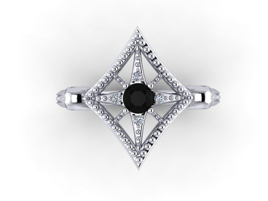 Webbed Skull Ring- UDINC0558