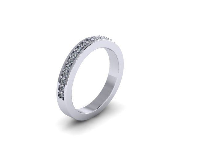 Contour Wedding Band-UDINC0333WB