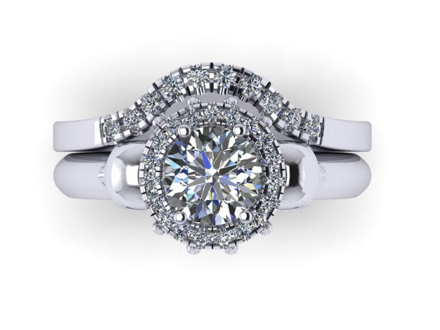 Contour Wedding Band-UDINC0504WB