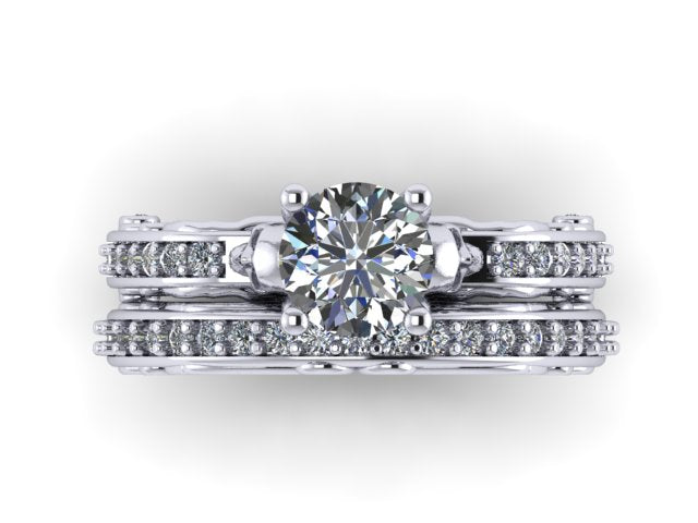 Contour Wedding band- UDINC0401WB