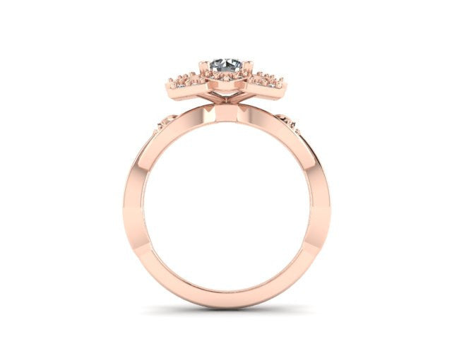 Twisted Petal Ring- UDINC0575