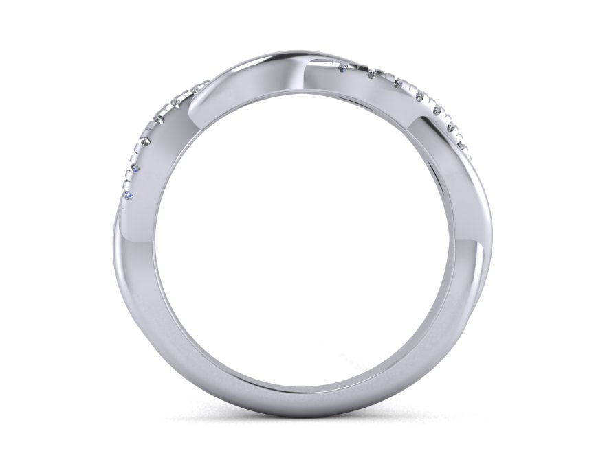 Contour Wedding Band-UDINC0568WB