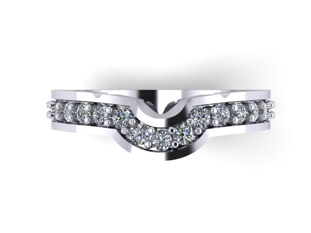 Contour Wedding band- UDINC0331WB
