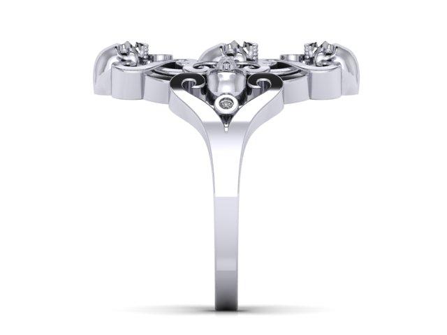 Skull Cluster Ring-UDINC0586