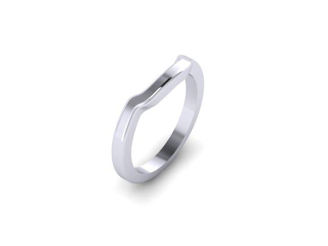 Contour Wedding Band-UDINC0334WB