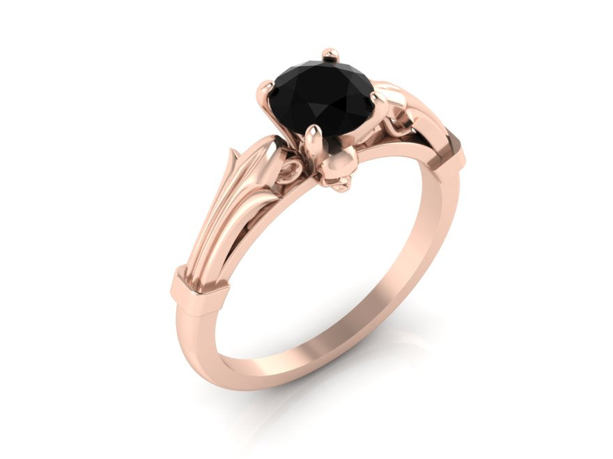 Secret Skull Engagement Ring- UDINC0651