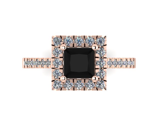 Secret Skull Engagement Ring- UDINC0686