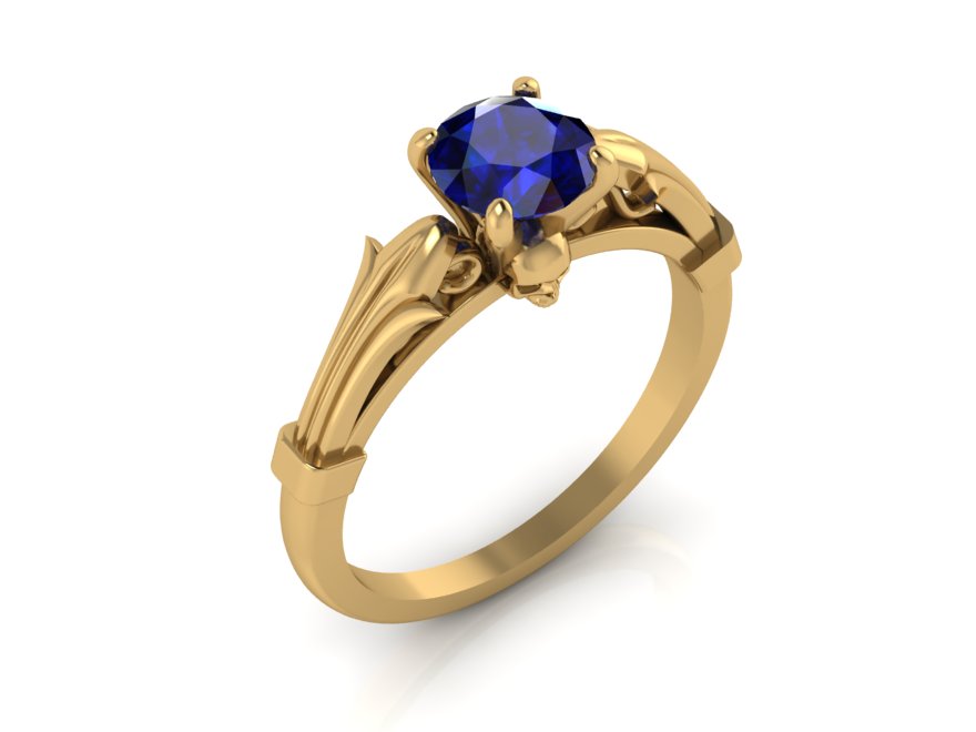 Secret Skull Engagement Ring- UDINC0651