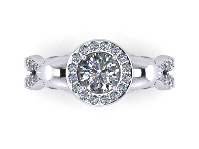 Secret Skull Engagement Ring -UDINC0738