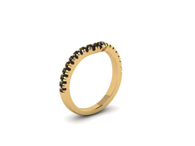 Contour Wedding Band-UDINC0537WB