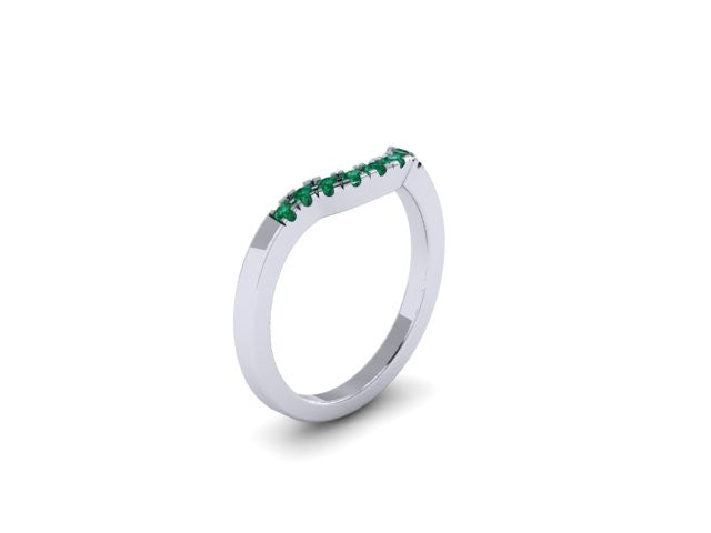 Contour Wedding Band-UDINC0504WB