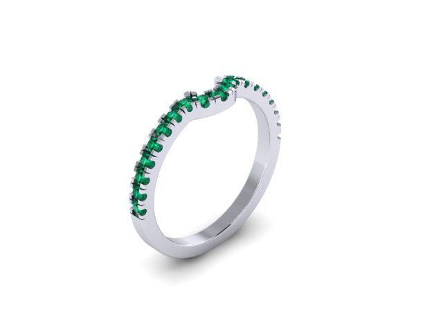 Contour Wedding Band-UDINC0528WB