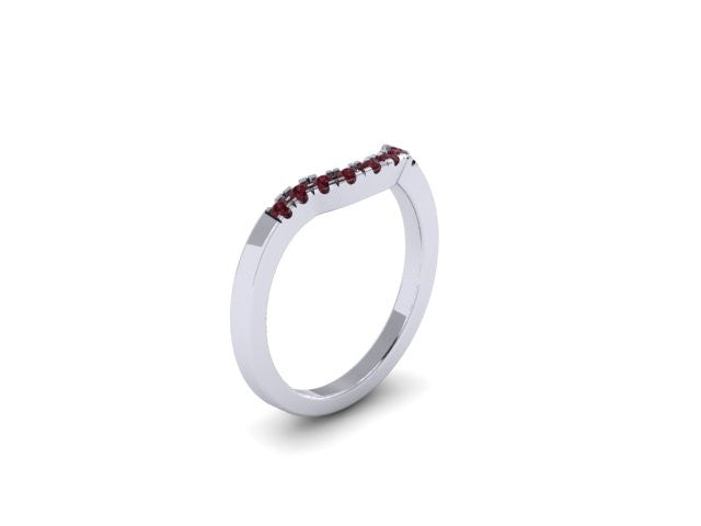 Contour Wedding Band-UDINC0504WB