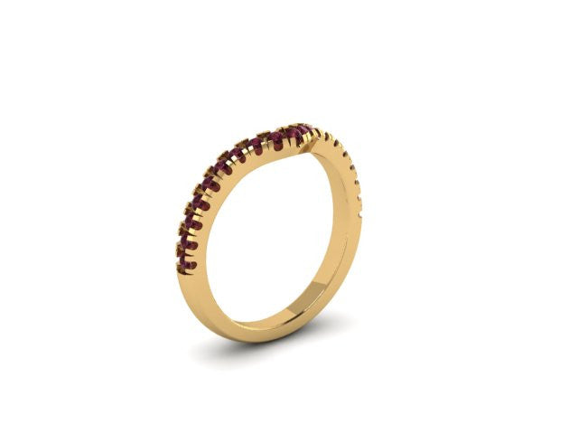 Contour Wedding Band-UDINC0537WB