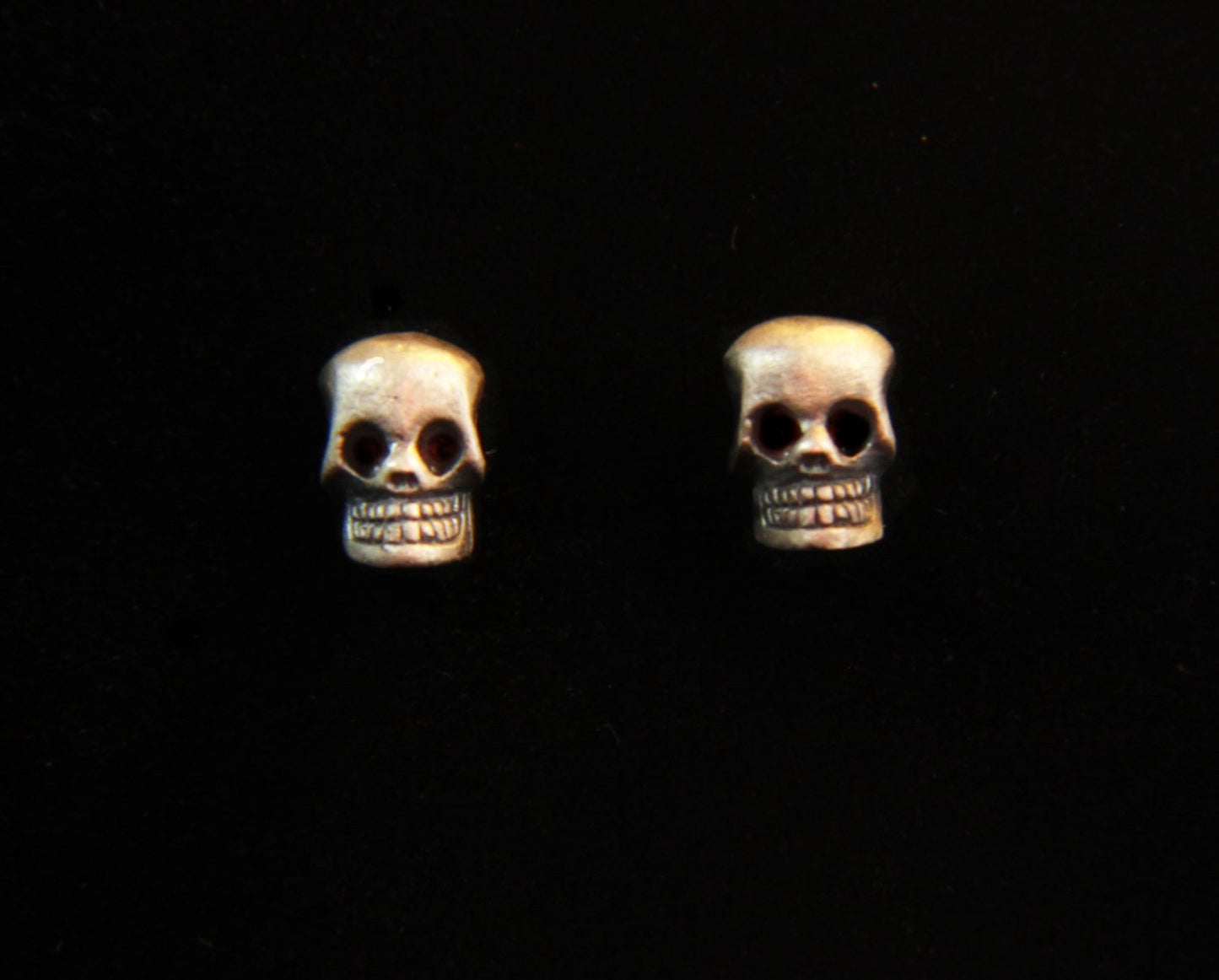 Petite Day Of The Dead Stud Earring Pair