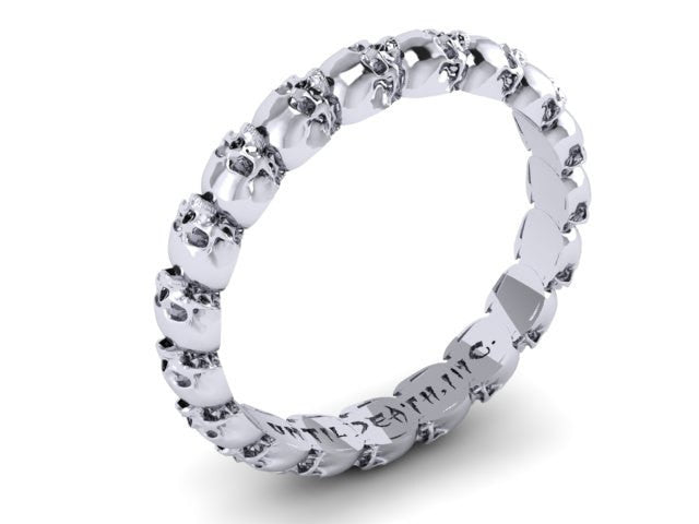 Thin Skull Eternity Band-UDINC0328