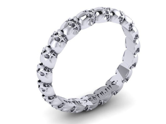 Thin Skull Eternity Band-UDINC0328