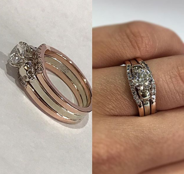 Secret Skull Engagement Ring -UDINC0336