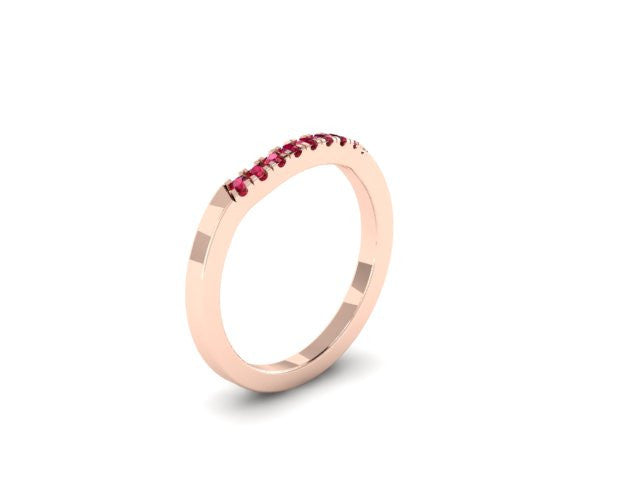 Contour Wedding Band-UDINC0336WB