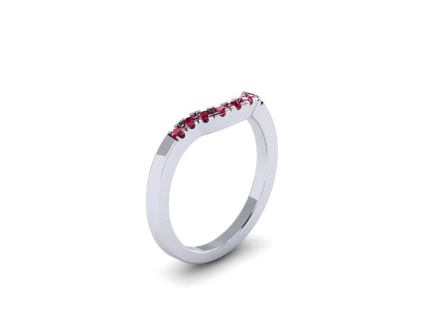 Contour Wedding Band-UDINC0504WB