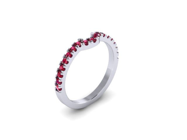 Contour Wedding Band-UDINC0528WB