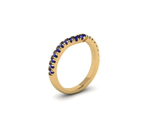 Contour Wedding Band-UDINC0537WB