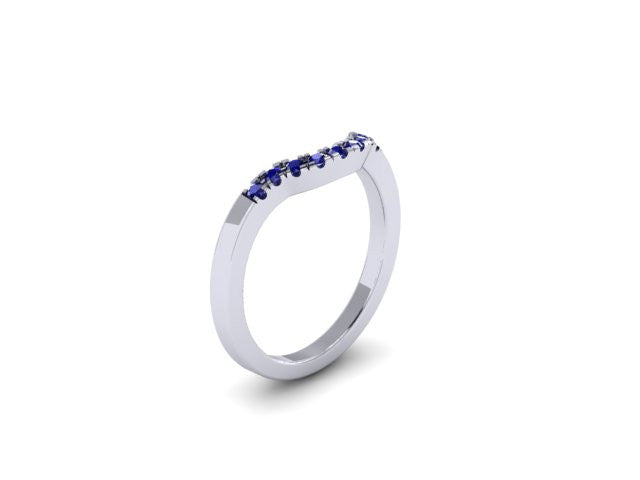 Contour Wedding Band-UDINC0504WB