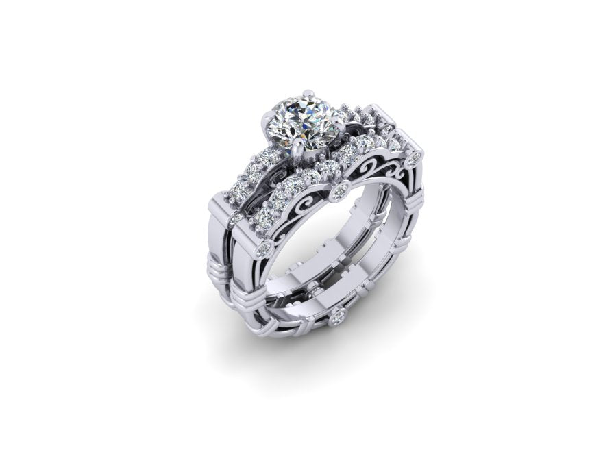 Contour Wedding Band-UDINC0623WB