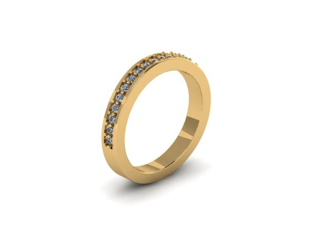 Contour Wedding Band-UDINC0333WB