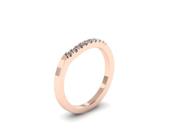 Contour Wedding Band-UDINC0336WB