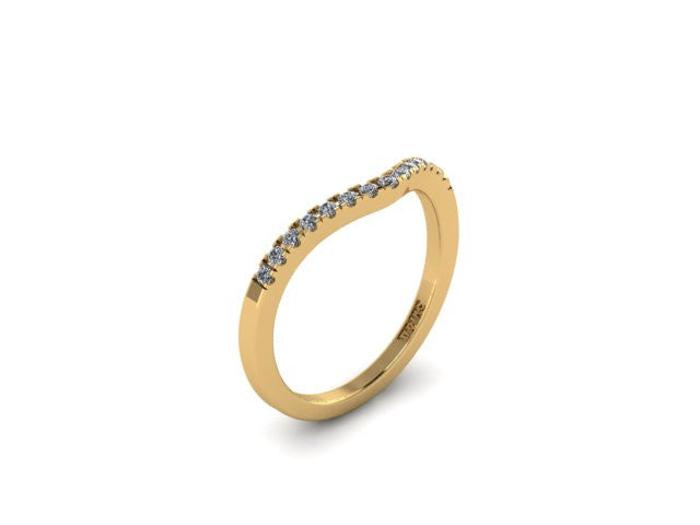 Contour Wedding Band-UDINC0533WB