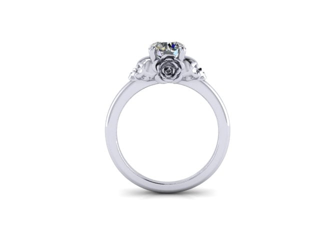 Secret Skull Engagement Ring- UDINC0778