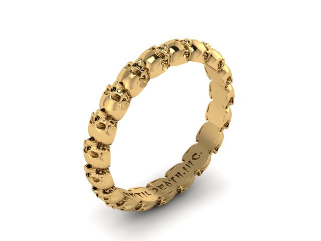 Thin Skull Eternity Band-UDINC0328