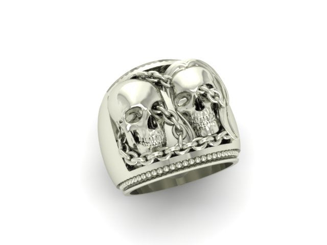 Chained Skull Couple-UDINC0054