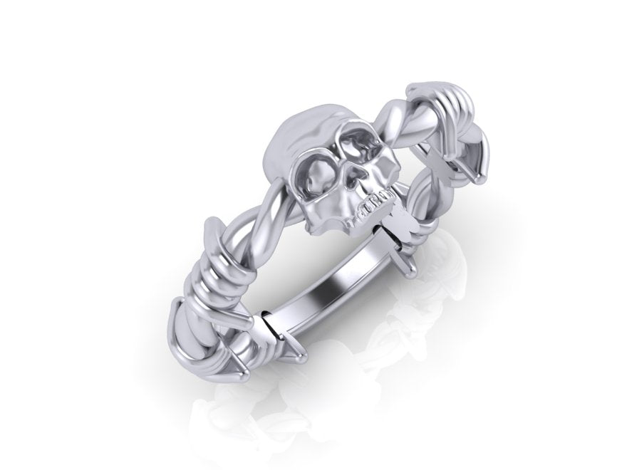 Barbed Skull Ring- UDINC0702