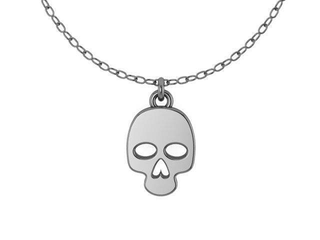 Small Skull Pendant-UDINC0517