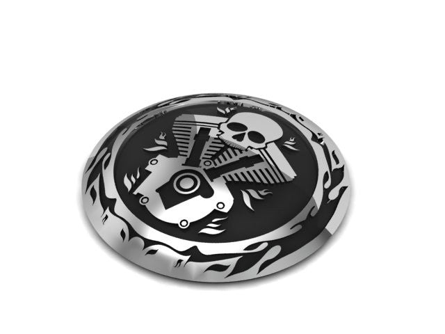 V-Twin Motorcycle Gas Cap