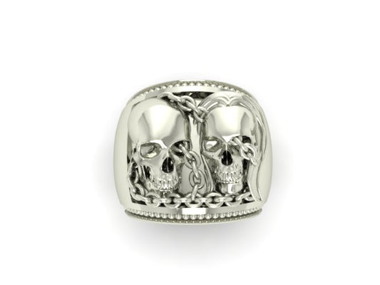 Chained Skull Couple-UDINC0054