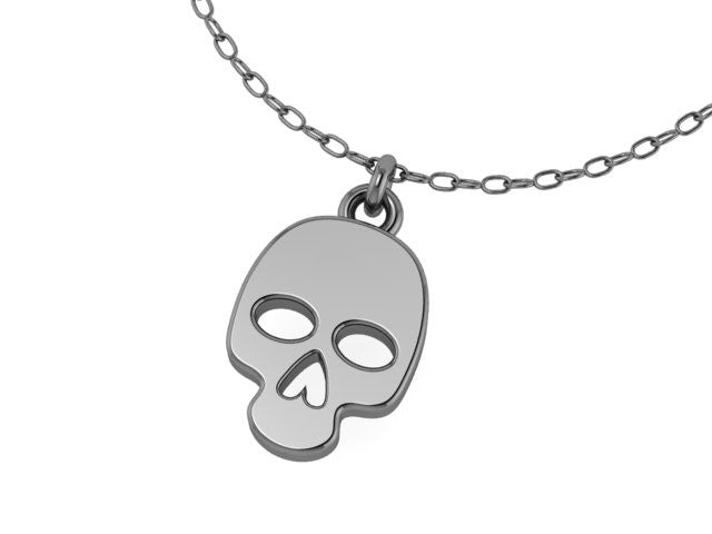 Small Skull Pendant-UDINC0517