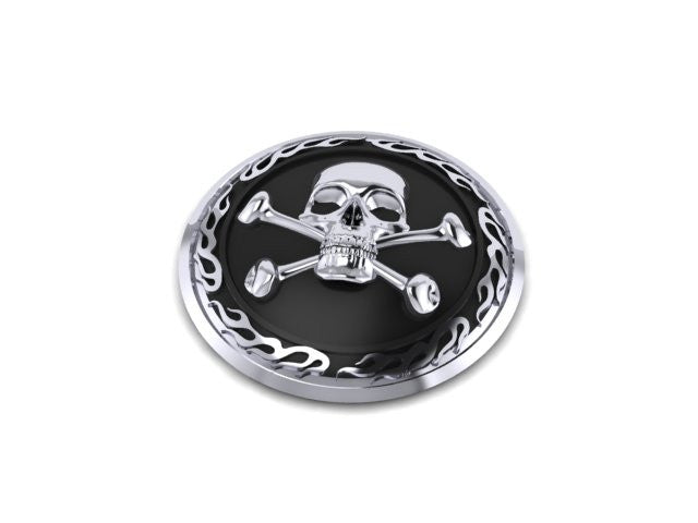 Skull and Cross Bone Motorcycle Gas Cap