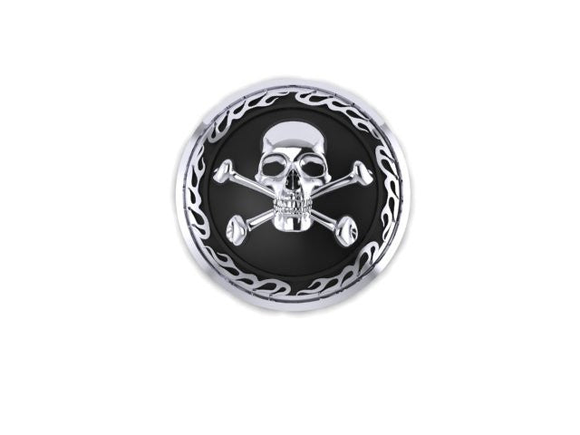 Skull and Cross Bone Motorcycle Gas Cap