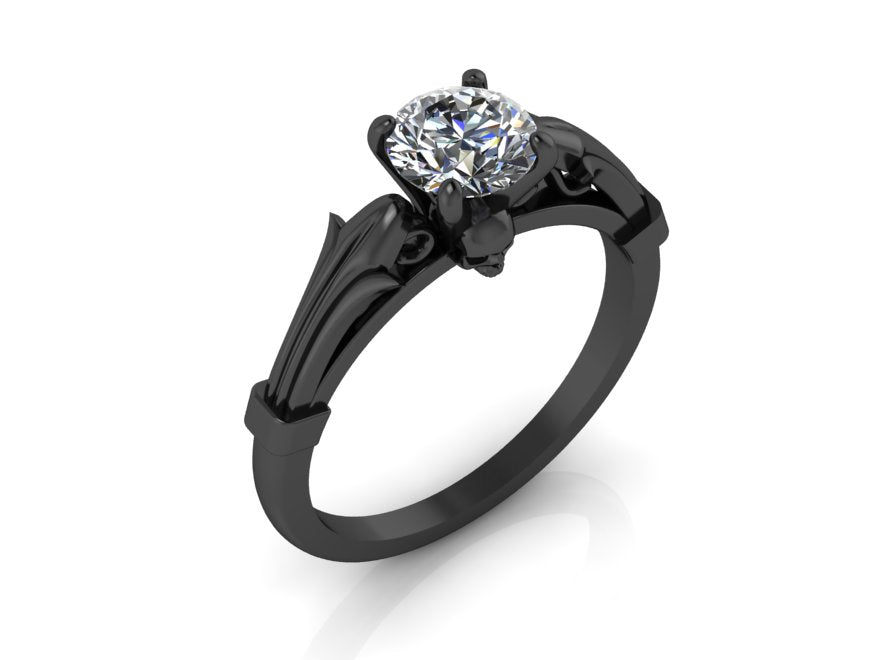 Secret Skull Engagement Ring- UDINC0651