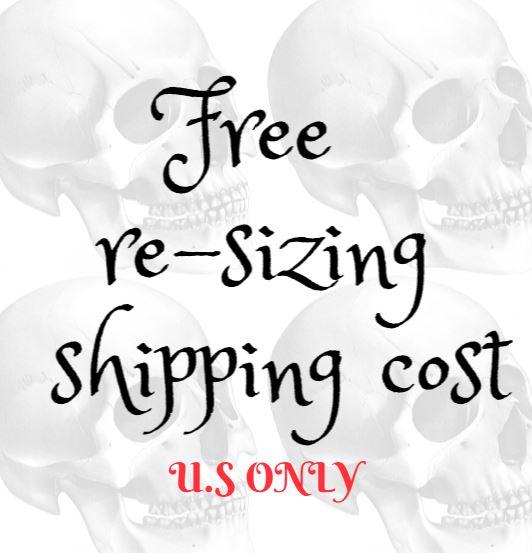 Re-sizing Shipping (U.S)