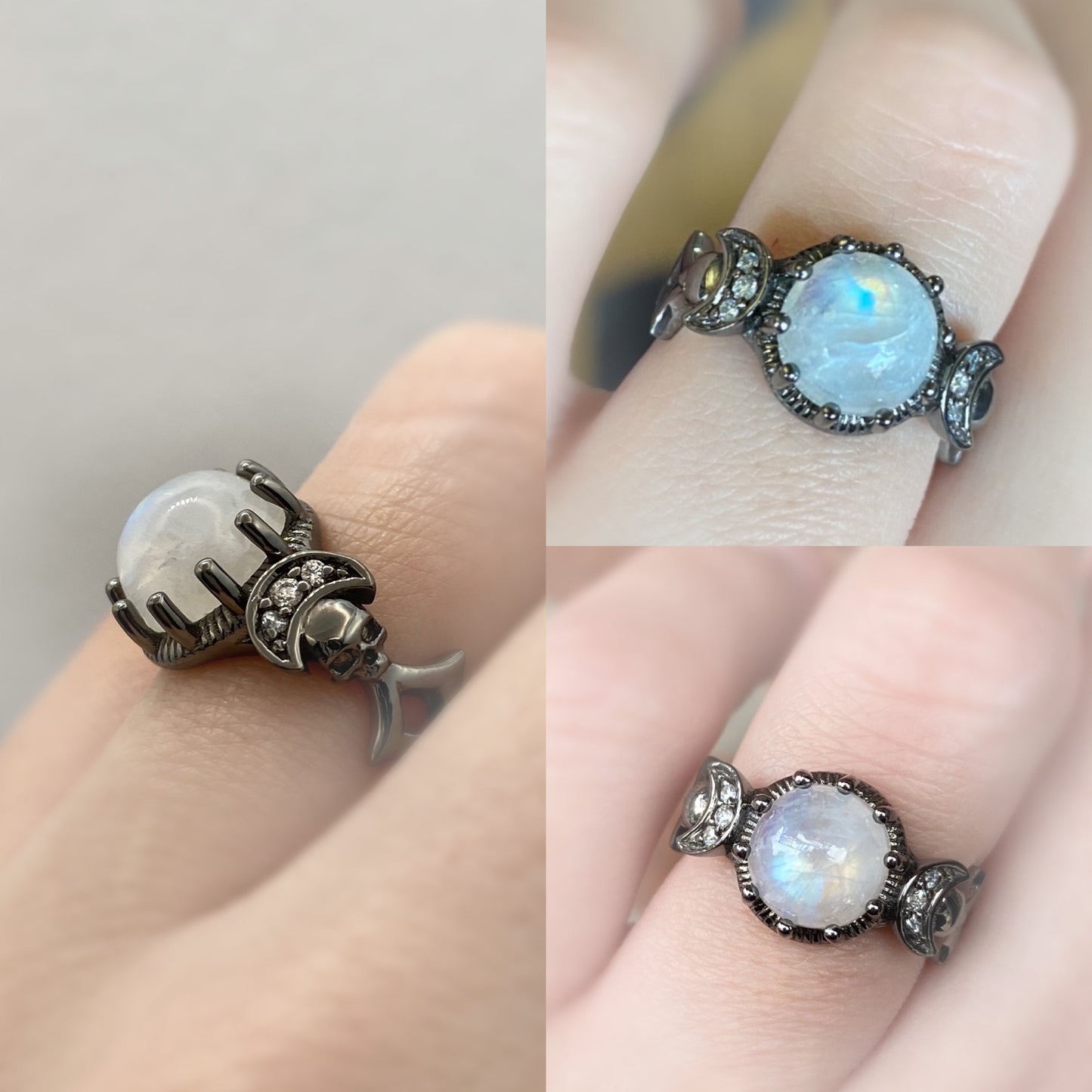 Secret Skull Engagement Ring -UDINC0722