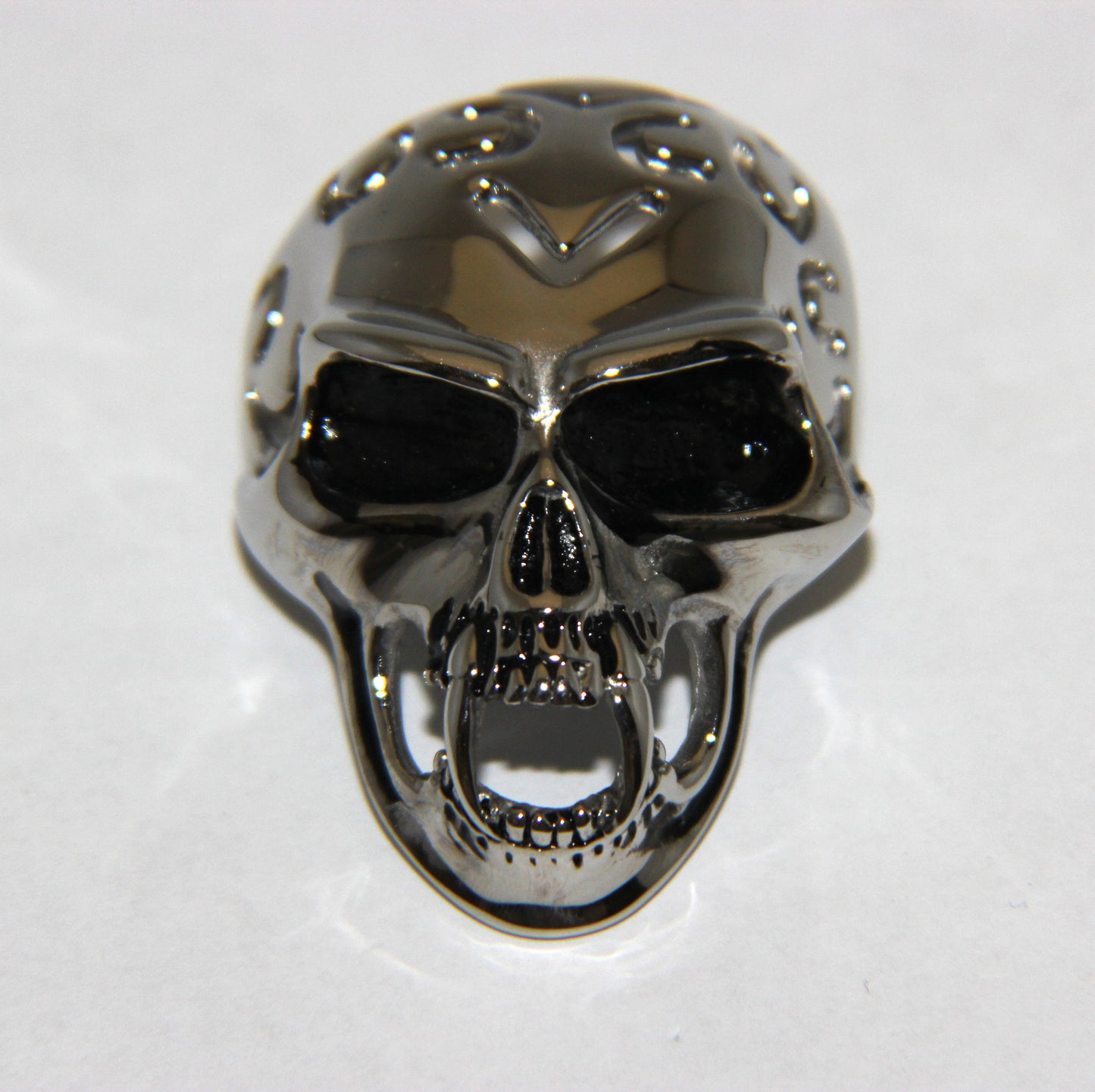 Stainless Steel Vampire Skull Pendant - UDINC0469