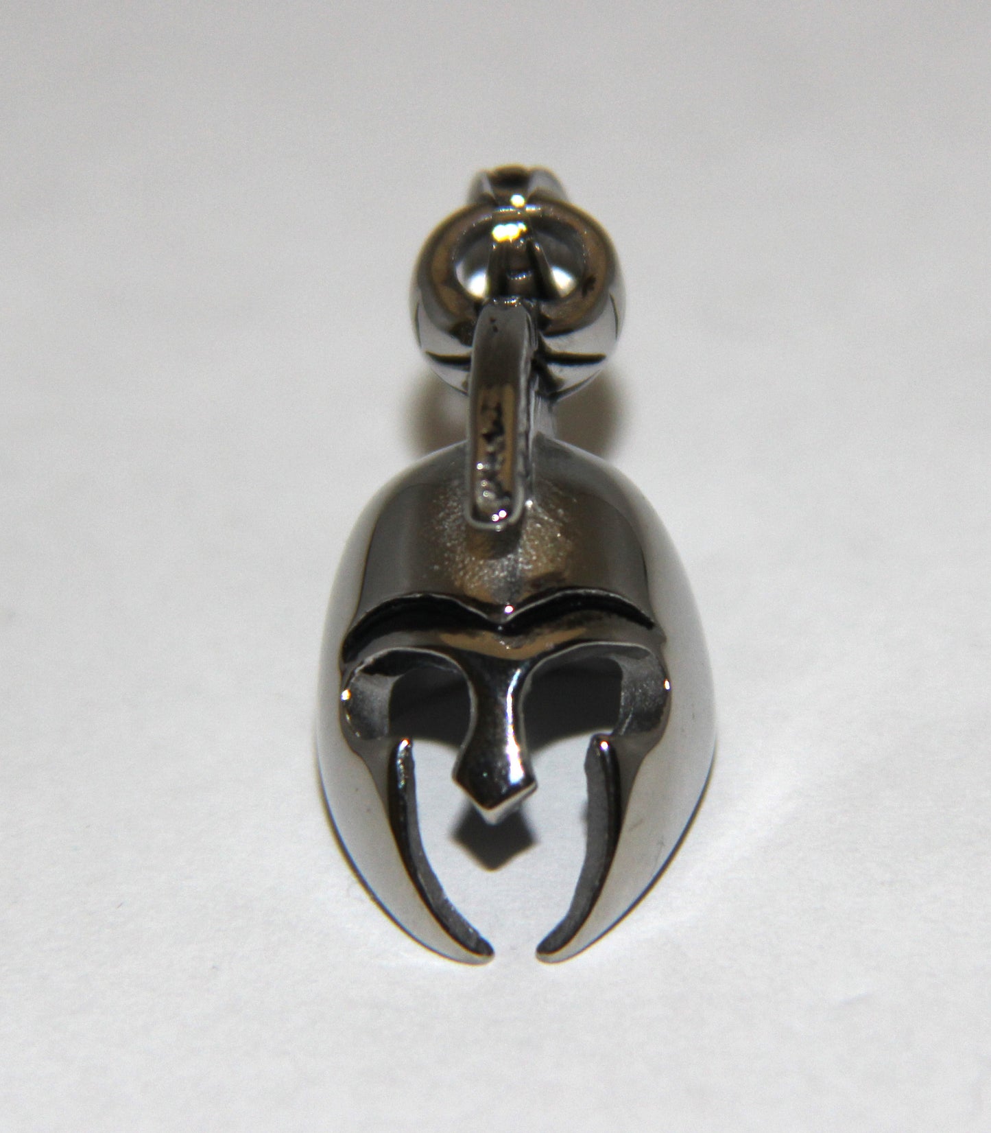 Stainless Steel Knight Helmet Pendant- UDINC0461