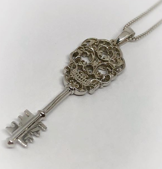 Sugar Skull Key Pendant-UDINC0598